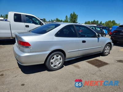 Trzecie zdjęcie samochodu z tyłu: 2000 HONDA CIVIC EX VIN:1HGEJ8141YL076728 - miniatura