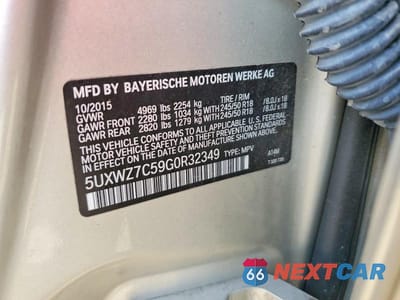 Zdjęcie 13 z 13 samochodu: 2016 BMW X3 SDRIVE28I VIN:5UXWZ7C59G0R32349 - miniatura