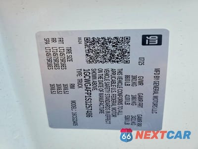 Zdjęcie 13 z 13 samochodu: 2025 CHEVROLET EXPRESS G2500 VIN:1GCWGAFP1S1257486 - miniatura