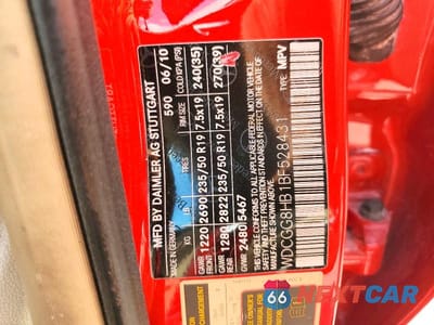 Zdjęcie 13 z 13 samochodu: 2011 MERCEDES-BENZ GLK 350 4MATIC VIN:WDCGG8HB1BF528431 - miniatura