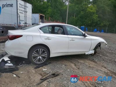 Trzecie zdjęcie samochodu z tyłu: 2022 INFINITI Q50 SENSORY VIN:JN1EV7CR1NM340531 - miniatura