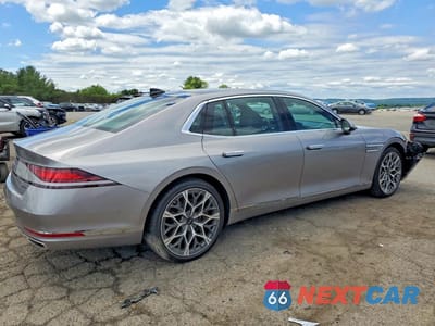 Trzecie zdjęcie samochodu z tyłu: 2023 GENESIS G90 3.5T E-SUPERCHARGER VIN:KMTFC4SD9PU031566 - miniatura
