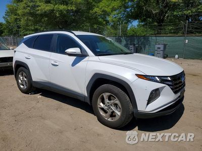 Czwarte zdjęcie samochodu z boku: 2023 HYUNDAI TUSCON VIN:KM8JBCAE5PU244090 - miniatura