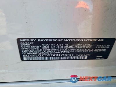 Zdjęcie 12 z 12 samochodu: 2016 BMW X6 XDRIVE35I VIN:5UXKU2C52G0N79291 - miniatura