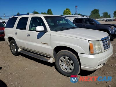 Czwarte zdjęcie samochodu z boku: 2002 CADILLAC ESCALADE LUXURY VIN:1GYEK63N82R276686 - miniatura