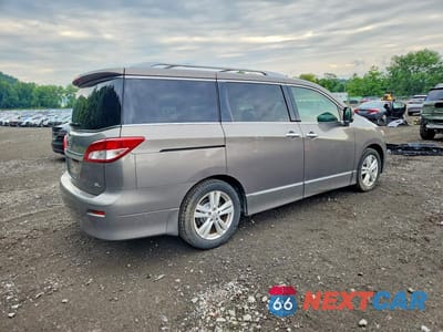 Trzecie zdjęcie samochodu z tyłu: 2014 NISSAN QUEST 3.5 SL VIN:JN8AE2KPXE9100254 - miniatura
