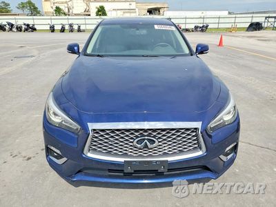 Piąte zdjęcie samochodu w środku: 2021 INFINITI Q50 LUXE VIN:JN1EV7BR0MM755078 - miniatura