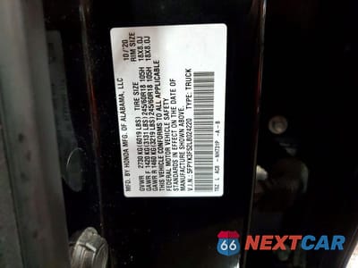 Zdjęcie 13 z 13 samochodu: 2020 HONDA RIDGELINE RTL VIN:5FPYK3F52LB024220 - miniatura