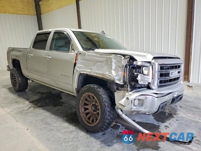 Czwarte zdjęcie samochodu z boku: 2015 GMC SIERRA K1500 SLE VIN:3GTU2UEC2FG216183 - miniatura