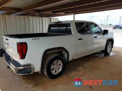 Trzecie zdjęcie samochodu z tyłu: 2023 GMC SIERRA K1500 VIN:1GTUUAED7PZ132931 - miniatura