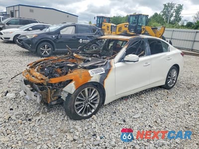 2021 INFINITI Q50 LUXE JN1EV7BP9MM703088 - główne zdjęcie licytacji z USA - miniatura