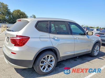 Trzecie zdjęcie samochodu z tyłu: 2013 BMW X3 XDRIVE28I VIN:5UXWX9C51D0A32478 - miniatura