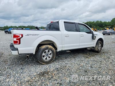 Trzecie zdjęcie samochodu z tyłu: 2018 FORD F150 SUPERCREW VIN:1FTEW1C50JFD36411 - miniatura