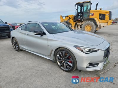 Czwarte zdjęcie samochodu z boku: 2019 INFINITI Q60 RED SPORT 400 VIN:JN1FV7EL8KM440585 - miniatura