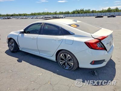 Drugie zdjęcie samochodu z przodu: 2017 HONDA CIVIC EXL VIN:2HGFC1F70HH656154 - miniatura