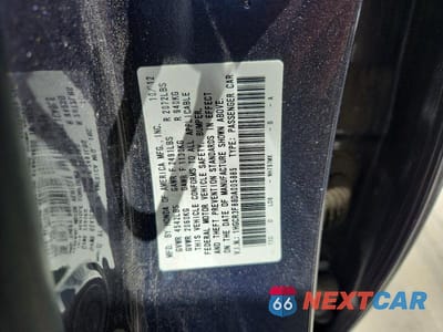 Zdjęcie 12 z 12 samochodu: 2013 HONDA ACCORD EXL VIN:1HGCR3F88DA005885 - miniatura