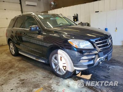Czwarte zdjęcie samochodu z boku: 2014 MERCEDES-BENZ ML 350 4MATIC VIN:4JGDA5HBXEA345678 - miniatura