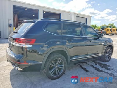Trzecie zdjęcie samochodu z tyłu: 2021 VOLKSWAGEN ATLAS SE VIN:1V2PR2CA3MC522581 - miniatura