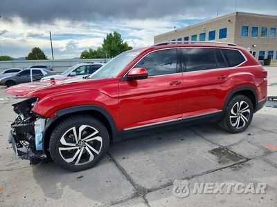 2021 VOLKSWAGEN ATLAS SEL PREMIUM 1V2TP2CA6MC512552 - główne zdjęcie licytacji z USA - miniatura