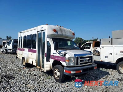 2014 FORD ECONOLINE E350 SUPER DUTY CUTAWAY VAN 1FDEE3FL0EDA13420 - główne zdjęcie licytacji z USA - miniatura