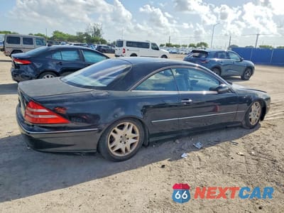 Trzecie zdjęcie samochodu z tyłu: 2002 MERCEDES-BENZ CL 500 VIN:WDBPJ75J12A030755 - miniatura