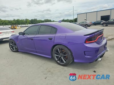Drugie zdjęcie samochodu z przodu: 2019 DODGE CHARGER SCAT PACK VIN:2C3CDXGJ1KH661919 - miniatura