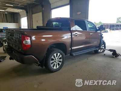 Trzecie zdjęcie samochodu z tyłu: 2016 TOYOTA TUNDRA LIMITED VIN:5TFHY5F13GX571475 - miniatura
