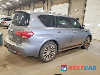 Trzecie zdjęcie samochodu z tyłu: 2016 INFINITI QX80 BASE VIN:JN8AZ2NE3G9120346 - miniatura