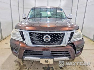 Piąte zdjęcie samochodu w środku: 2017 NISSAN ARMADA PLATINUM VIN:JN8AY2NE3H9700829 - miniatura