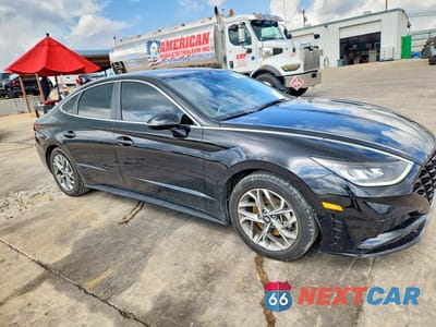 Czwarte zdjęcie samochodu z boku: 2023 HYUNDAI SONATA SEL VIN:KMHL64JA9PA256440 - miniatura
