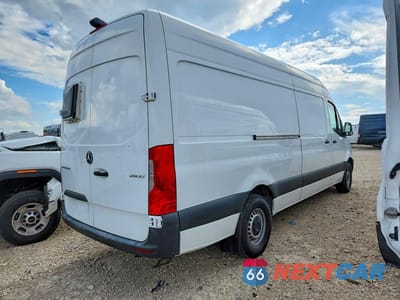 Trzecie zdjęcie samochodu z tyłu: 2023 MERCEDES BENZ SPRINTER 2500 DELIVERY VAN VIN:W1Y40CHYXPT143121 - miniatura