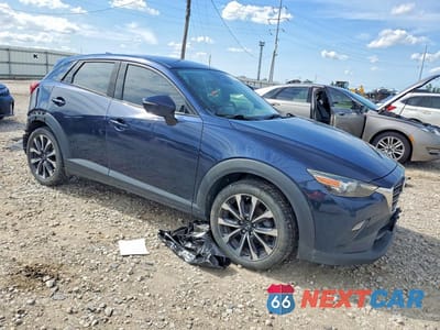 Czwarte zdjęcie samochodu z boku: 2019 MAZDA CX-3 TOURING VIN:JM1DKFC75K0405958 - miniatura