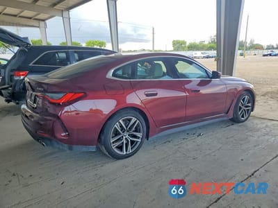 Trzecie zdjęcie samochodu z tyłu: 2024 BMW 430XI GRAN COUPE VIN:WBA73AV09RFS17378 - miniatura