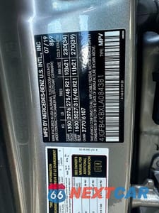 Zdjęcie 10 z 12 samochodu: 2020 MERCEDES-BENZ GLE 350 4MATIC VIN:4JGFB4KBXLA084381 - miniatura