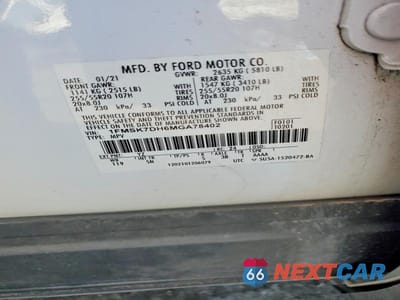 Zdjęcie 14 z 14 samochodu: 2021 FORD EXPLORER XLT VIN:1FMSK7DH6MGA78402 - miniatura