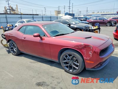 Czwarte zdjęcie samochodu z boku: 2021 DODGE CHALLENGER SXT VIN:2C3CDZAG7MH572657 - miniatura