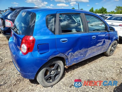 Trzecie zdjęcie samochodu z tyłu: 2009 CHEVROLET AVEO LS VIN:KL1TD66E99B672770 - miniatura