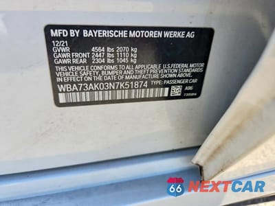 Zdjęcie 12 z 12 samochodu: 2022 BMW 228XI VIN:WBA73AK03N7K51874 - miniatura