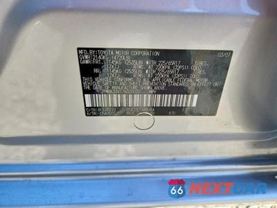 Zdjęcie 13 z 13 samochodu: 2007 TOYOTA RAV4 BASE VIN:JTMBK33V176020020 - miniatura