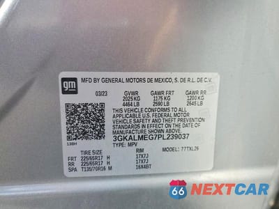 Zdjęcie 14 z 14 samochodu: 2023 GMC TERRAIN SLE VIN:3GKALMEG7PL239037 - miniatura