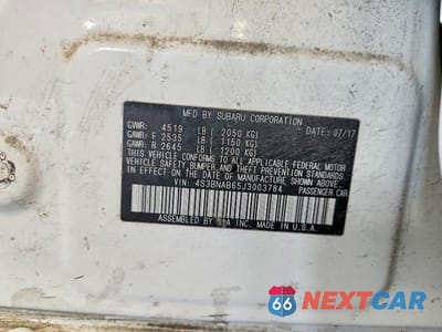 Zdjęcie 13 z 13 samochodu: 2018 SUBARU LEGACY 2.5I VIN:4S3BNAB65J3003784 - miniatura