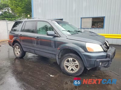 Czwarte zdjęcie samochodu z boku: 2004 HONDA PILOT EX VIN:2HKYF18434H589035 - miniatura
