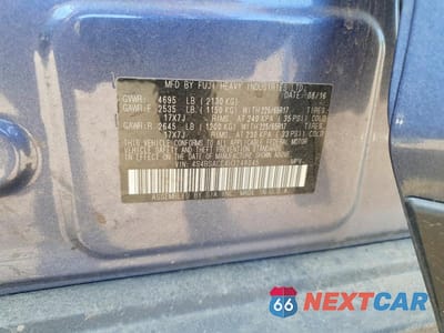 Zdjęcie 13 z 13 samochodu: 2017 SUBARU OUTBACK 2.5I PREMIUM VIN:4S4BSACC4H3248045 - miniatura