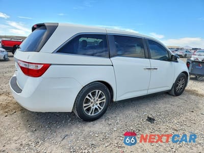 Trzecie zdjęcie samochodu z tyłu: 2011 HONDA ODYSSEY EXL VIN:5FNRL5H61BB096181 - miniatura