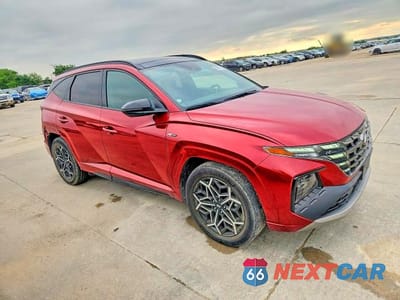 Czwarte zdjęcie samochodu z boku: 2023 HYUNDAI TUCSON N LINE VIN:KM8JF3AE0PU206061 - miniatura
