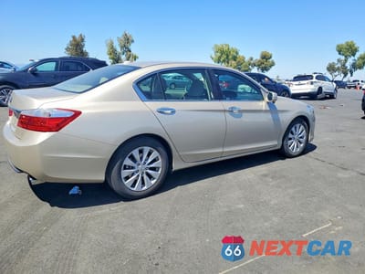 Trzecie zdjęcie samochodu z tyłu: 2013 HONDA ACCORD EXL VIN:1HGCR2F82DA176660 - miniatura