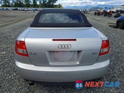 Zdjęcie 6 z 13 samochodu: 2006 AUDI A4 1.8 CABRIOLET VIN:WAUAC48H06K008333 - miniatura