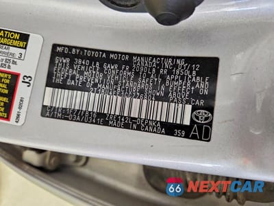 Zdjęcie 12 z 12 samochodu: 2012 TOYOTA COROLLA LE VIN:2T1BU4EE1CC776804 - miniatura