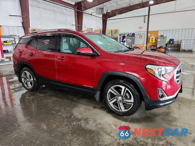 Czwarte zdjęcie samochodu z boku: 2019 GMC TERRAIN SLT VIN:3GKALPEV6KL230192 - miniatura