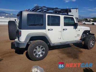 Trzecie zdjęcie samochodu z tyłu: 2007 JEEP WRANGLER X VIN:1J4GA39167L201865 - miniatura